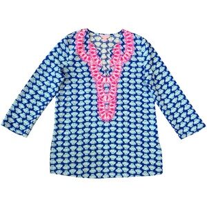 Lilly Pulitzer Renato Tunic in 100% Silk XS